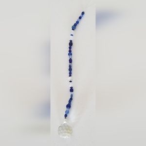 NEW! BEAUTIFUL HANDMADE CRYSTAL SUNCATCHER IN BLUE